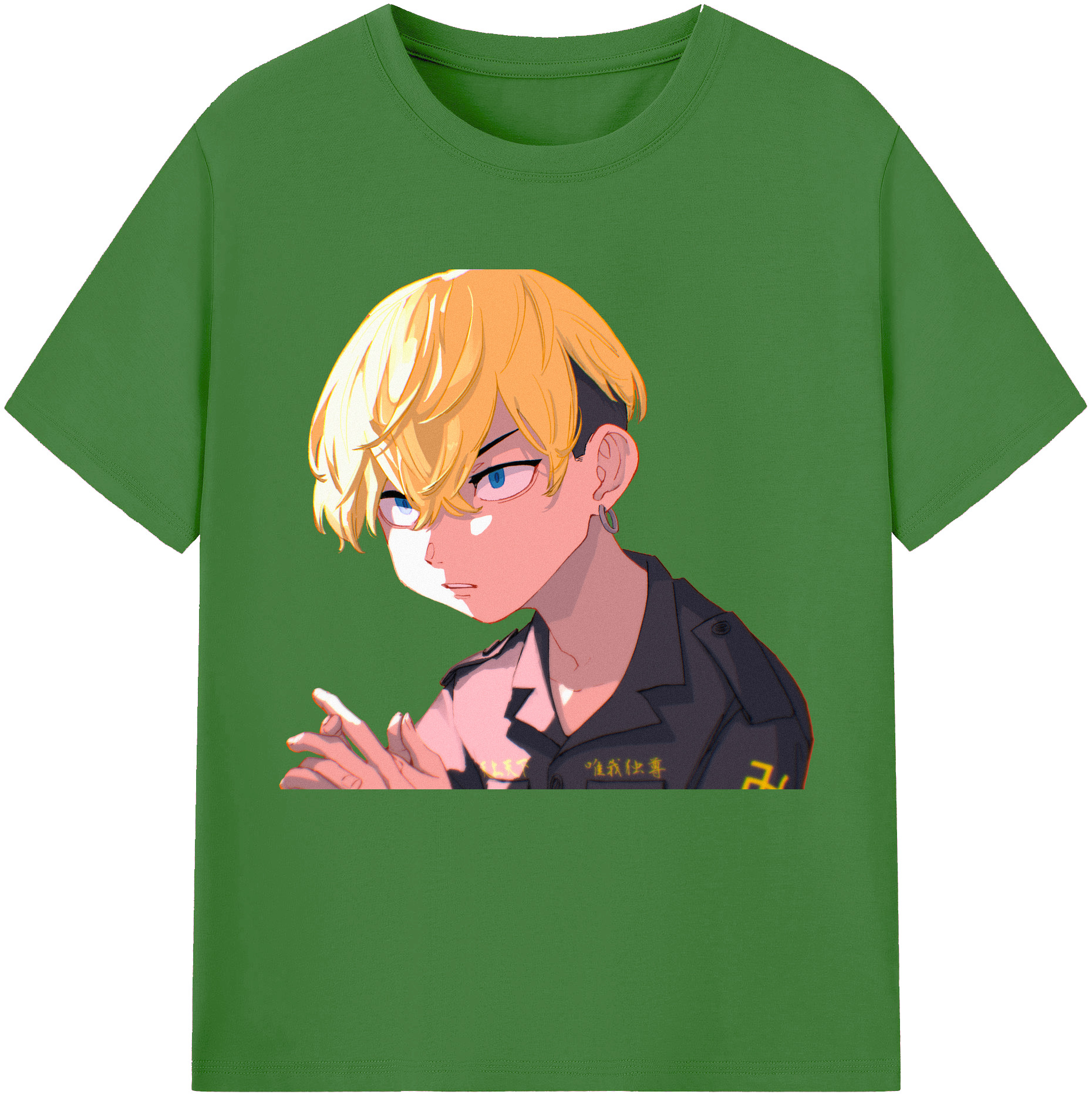 （画像用） 東京リベンジャーズ Tokyo Revengers レディースカジュアルプリントTシャツ（綿100％）